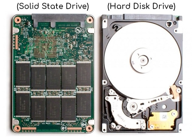 What are the differences between SSD and HDD? (Solid State vs Hard Drive)