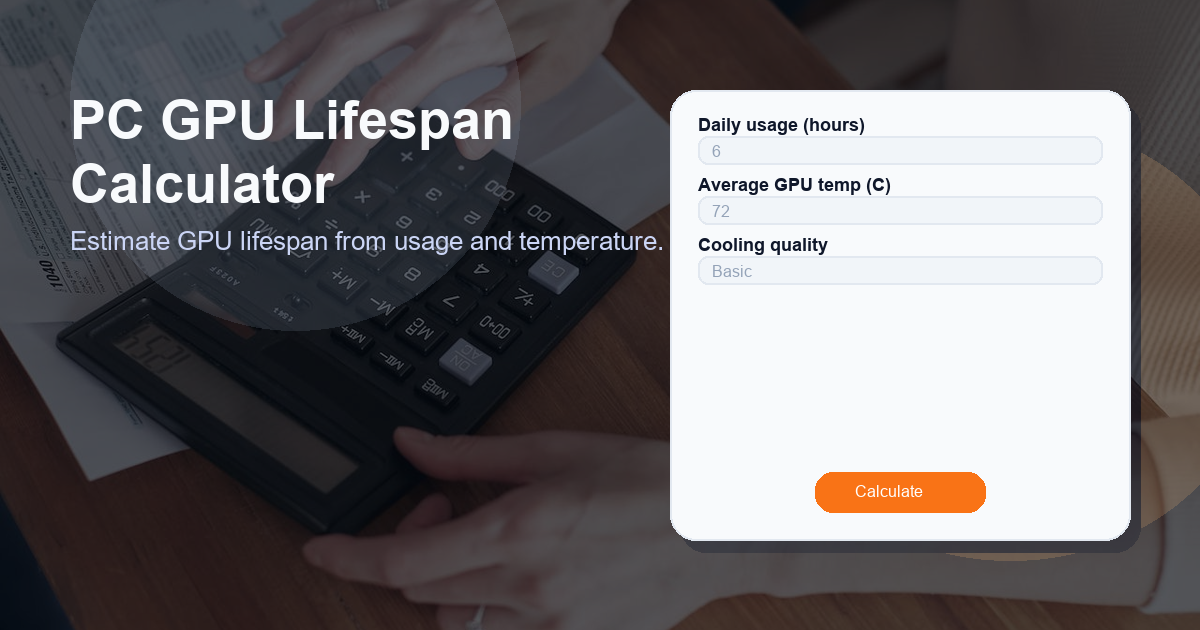 PC GPU Lifespan Calculator